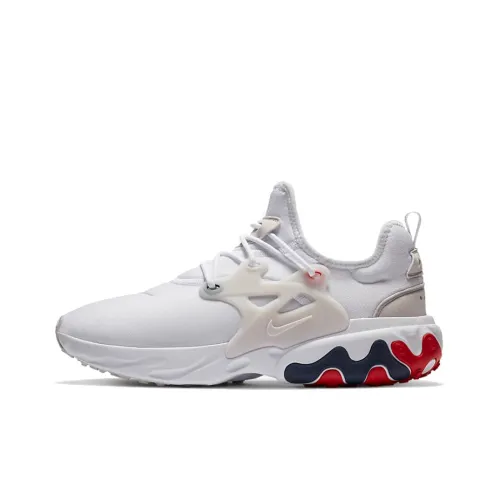 Nike React Presto Low Топ Спортивная Повседневная Обувь Мужская Белый Синий Красный