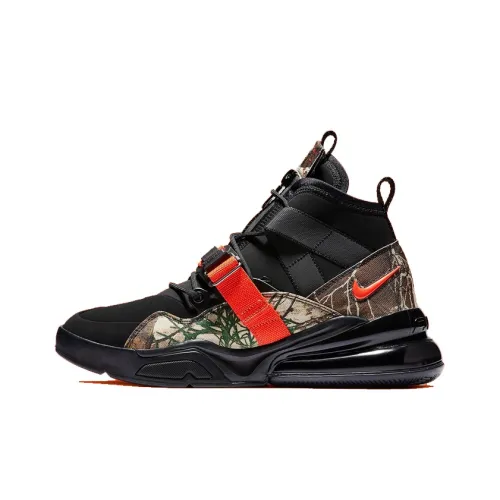 Nike Air FORCE 270 Utility Realtree Нескользящий Легкий Высокий Топ Повседневная Обувь Мужская Цвет