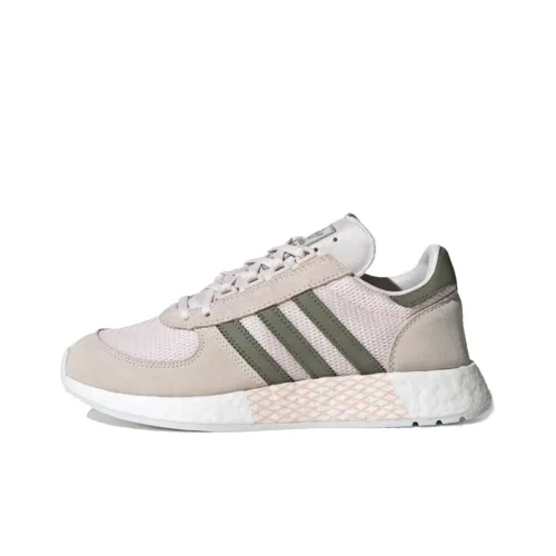 Adidas Originals MARATHON TECH Нескользящий Легкий Низкий Топ Повседневная Обувь Женская Розовый Зеленый