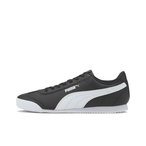 PUMA Turino FSL Износостойкий и Легкий Низкий Топ Повседневная Обувь Унисекс Белый Черный