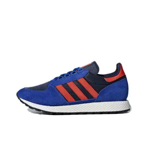 Adidas Originals Forest Grove Slip-resistant Shock Absorbers Low Top Casual Shoes Men's