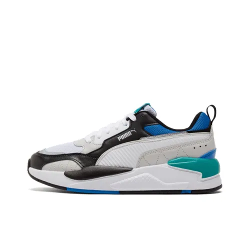 PUMA X Ray 2 Амортизация Износостойкий Низкий Топ Casual Унисекс Белый Черный Зеленый