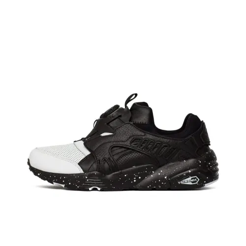 PUMA Disc Blaze Low Топ Кэжуал Унисекс Черный Белый