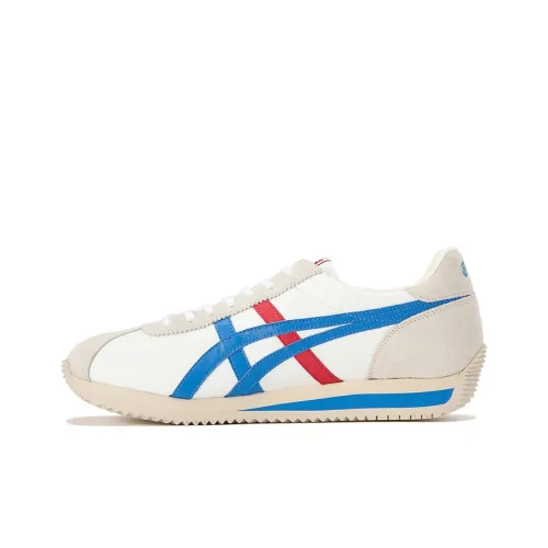 Onitsuka Tiger Moal 77 NM 77 Амортизирующие Slip-resistant Низкий Топ Casual Унисекс Синий
