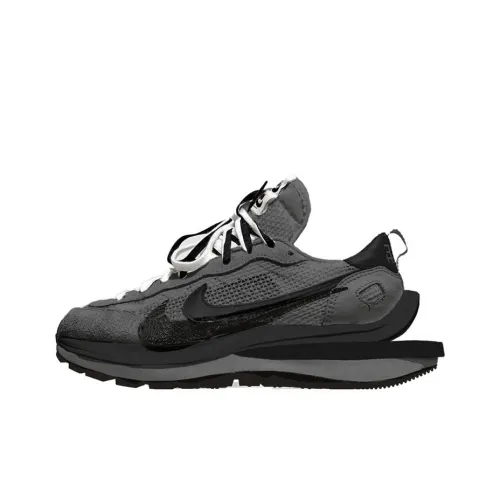 nike VaporWaffle Амортизаторы Shock противоскользящие низкий топ повседневная обувь мужской черный серый