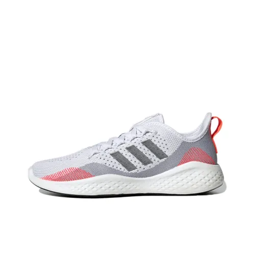 Adidas Fluidflow 2,0 Устойчивый к истиранию Низкий Топ Casual Мужской Белый Серый