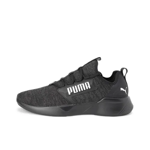 PUMA Retaliate KNIT Low Топ Спортивная Повседневная Обувь Мужская Черная
