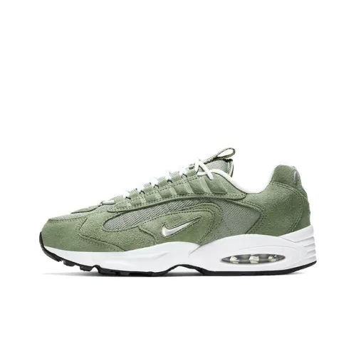 Nike Air Max Tria Low Топ Casual Мужской Зеленый Белый