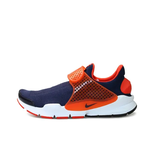 Nike Sock Dart Носки без низу Легкий Низкий Топ Повседневный Унисекс Синий Красный