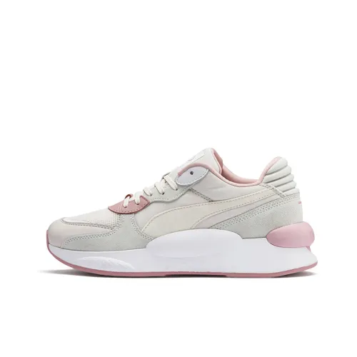 PUMA RS 9,8 Амортизация Поддержка Низкий Топ Повседневный Женский Белый Розовый