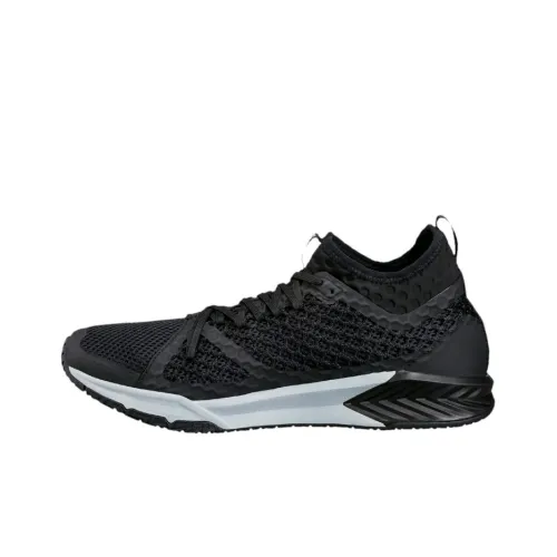 PUMA Ignite Netfit Износостойкий и Легкий MID Повседневная обувь Мужская Черный Белый
