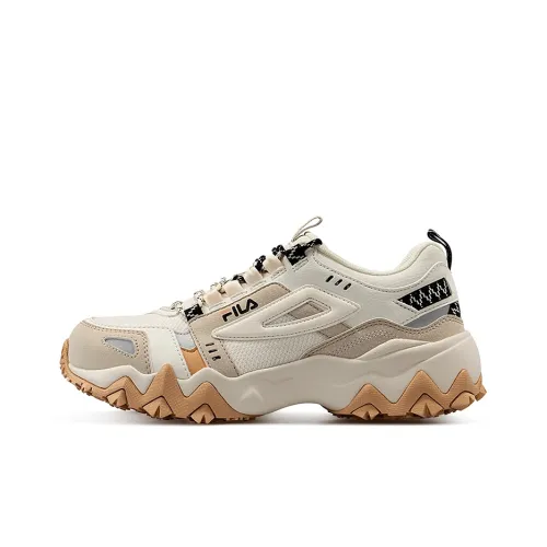 FILA FUSION Fellow Low Топ Кэжуал Женские Овсяный