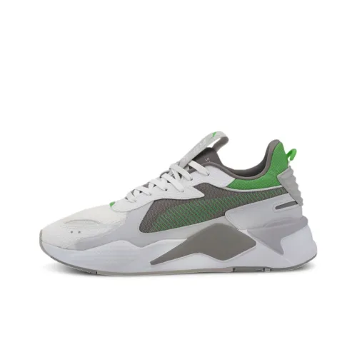 PUMA RS X MID Топ Повседневный Унисекс Серый Зеленый