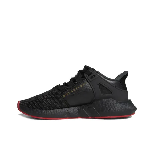 Adidas Originals EQT Support ADV Slip-resistant Abrasion-resistant Lightweight Low Top Casual Shoes Unisex Black Red Adidas Originals EQT Support ADV Противоскользящий Устойчивый к истиранию Легкий Низкий Топ Повседневная Обувь Унисекс Черный Красный