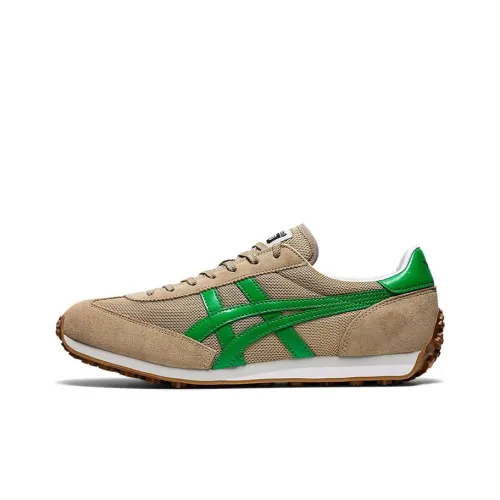 Onitsuka Tiger Edr 78 Slip-resistant Abrasion-resistant Low Top Casual Shoes Unisex Brown Green Onitsuka Tiger Edr 78 Противоскользящий Устойчивый к истиранию Низкий Топ Повседневная Обувь Унисекс Коричневый Зеленый