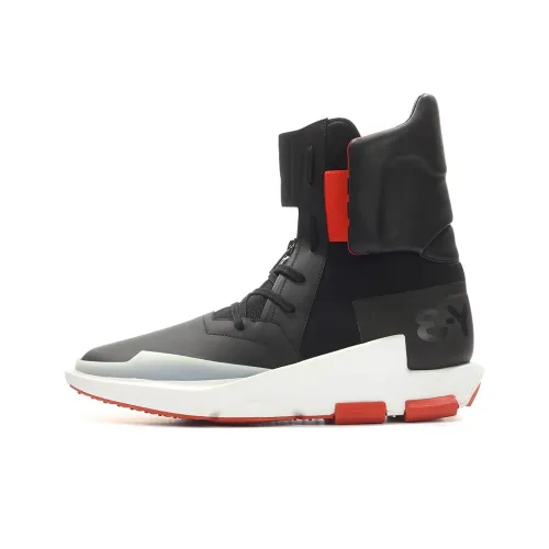 Y 3 Noci 0003 Высокие Топы Повседневная Обувь Мужская Черная Красная