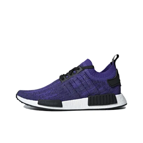 Adidas Originals NMD_R1 PK Дышащий Низкий Топ Casual Мужской Фиолетовый Черный