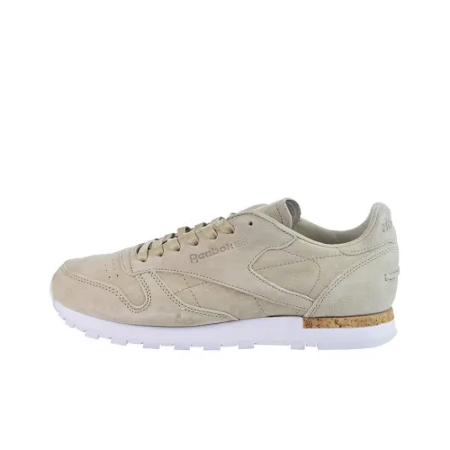 Reebok Classic Leather LST Low Топ Повседневная обувь Мужская Овсяный