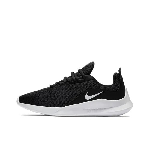 Nike Viale Shock Absorbers Slip-Resistant Low Top Casual Shoes Women's Black White Найк Viale Shock Absorbers Низкий топ повседневная обувь для женщин черный белый