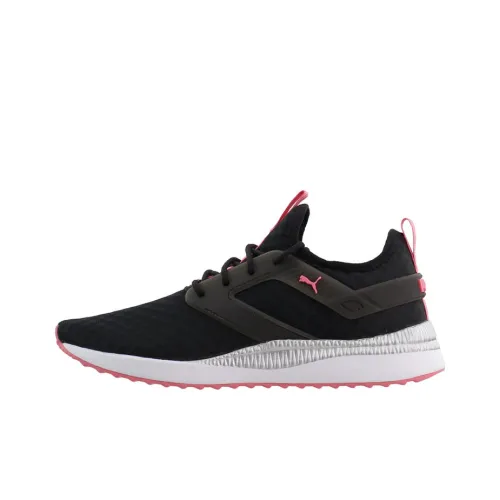 PUMA Pacer Next Excel Low Топ Повседневная обувь Женская Черный Розовый