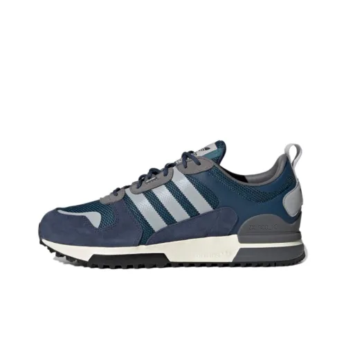 Adidas Originals ZX 700 Slip-Resistant Низкий Топ Повседневная Обувь Унисекс Синий Серый Многоцветный
