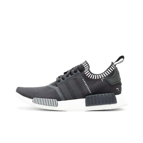 Adidas Originals NMD_R1 Япония Boost GREY Нескользящий Легкий Низкий Топ Повседневный Унисекс Серый