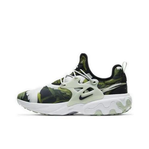 Nike React Presto Forest Амортизация Противоскользящий Легкий Низкий Топ Повседневная Обувь Унисекс Forest