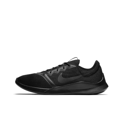 Nike Viale Tech Racer Shock Absorbers Slip-Resistant Low Top Спортивная Повседневная Обувь Мужская Черная