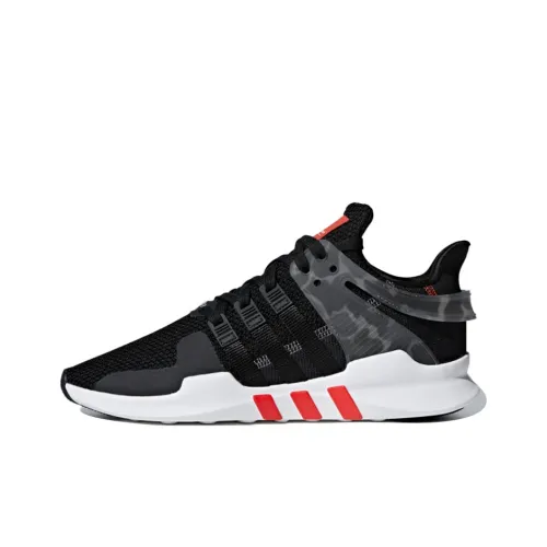 Adidas Originals EQT Support ADV Slip-resistant и дышащий низкий топ повседневная обувь унисекс черный белый красный