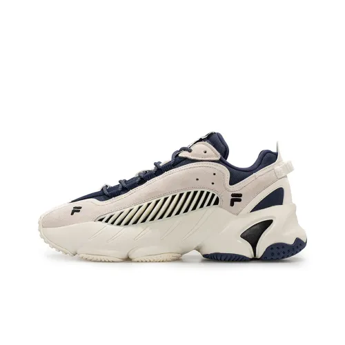 FILA FUSION Ade Reform Low Топ Повседневная обувь Мужская Белый Синий