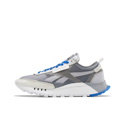 REEBOK Classic Leather Legacy Low Топ Повседневная обувь Унисекс Серый Синий