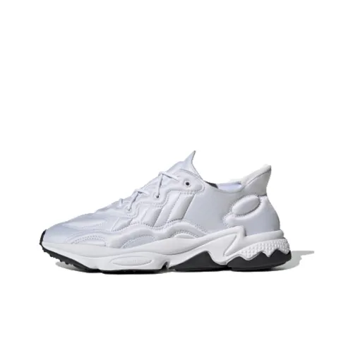 Adidas Originals Ozweego Non Slip Легкий Низкий Топ Casual Унисекс Silver White