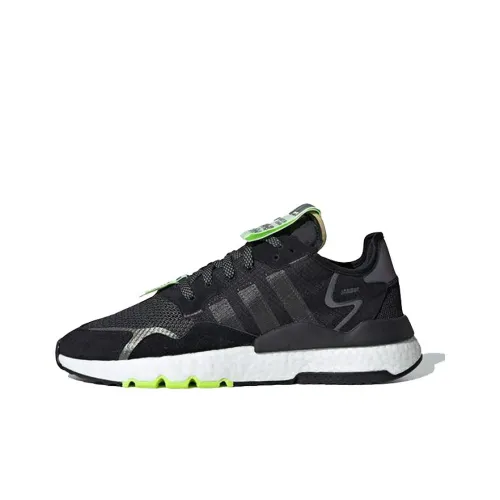 Adidas Originals Nite Jogger Shanghai Limited Некайл Легкий Низкий Топ Повседневный Унисекс Черный