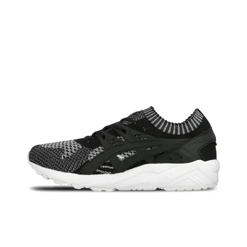 Asics Gel Kayano Trainer KNIT Устойчивый к истиранию Низкий Топ Повседневная Обувь Унисекс Черный