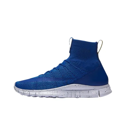 Nike Non Bottom Slip Легкий High Top Casual Men's Blue