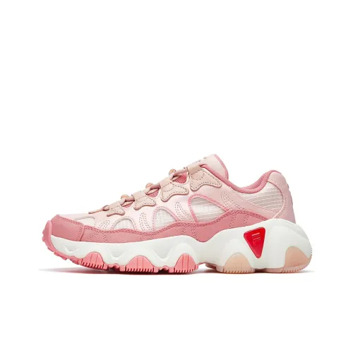 FILA Jagger Low Топ Повседневная обувь Женская Розовый Белый Красный