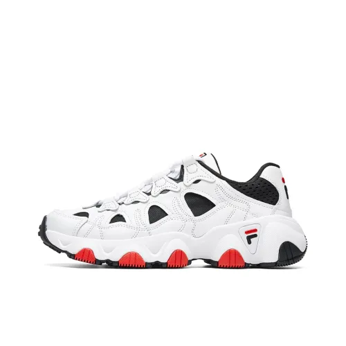 FILA FUSION Jagger Low Топ Повседневная обувь Мужская Черный Белый