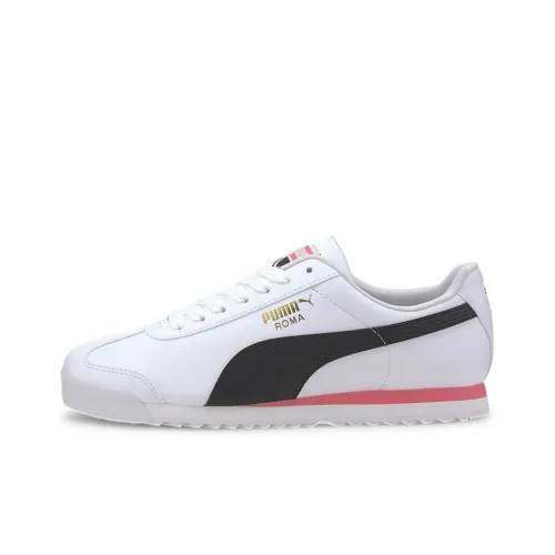 PUMA Roma Basic+ Low Top Повседневная обувь Унисекс Белый Черный Красный