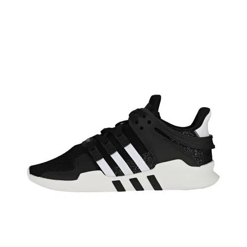 Adidas Originals EQT Support ADV Нескользящий Легкий Низкий Топ Повседневная Обувь Женская Черный Белый