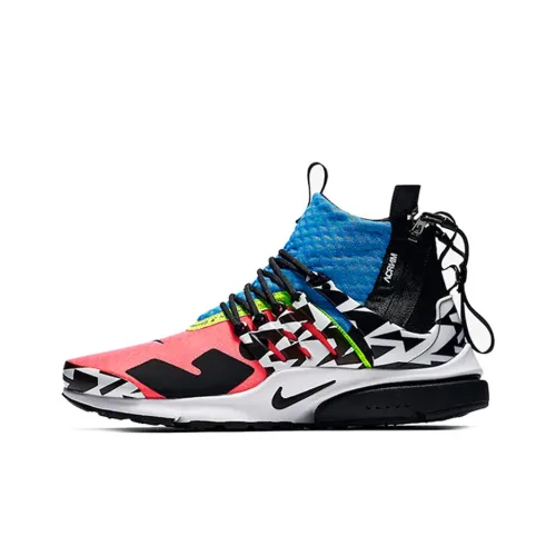 ACRONYM x Nike Air Presto MID 'Cotton Candy' Cotton Candy MID Топ Повседневная обувь Унисекс Синий Розовый