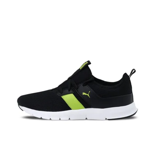 PUMA Flex Series Flex HYPE Idp Low Топ Повседневная обувь Мужская Черный Зеленый