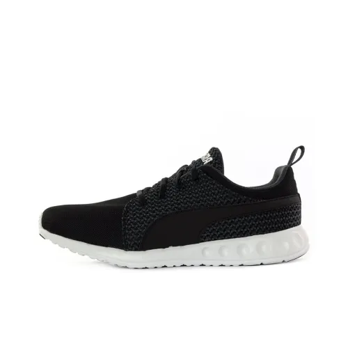 PUMA Carson Runner Knit Low Топ Повседневная обувь Мужская Черная