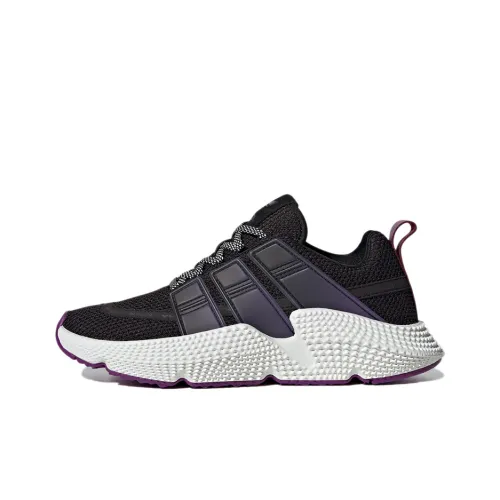 Adidas Originals PROPHERE V2 Амортизация Низкий Топ Casual Женский Черный Фиолетовый