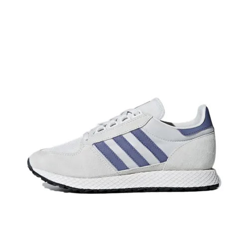 Adidas Originals Forest Grove Slip-resistant Low Top Повседневная обувь Женская Серый Синий