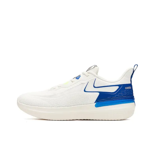 361° Slip Резистентный Дышащий Легкий Низкий Топ Спортивная Повседневная Обувь Мужская Белый Синий