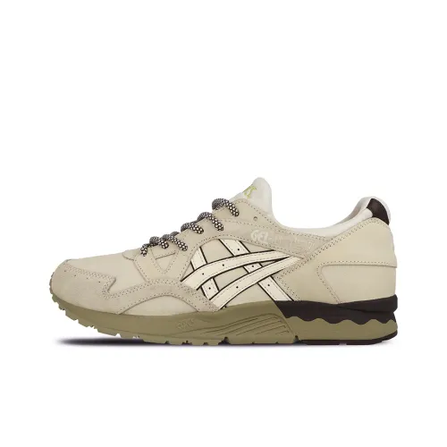 Asics Gel Lyte 5 Low Топ Повседневная обувь Унисекс Бежевый Белый Коричневый