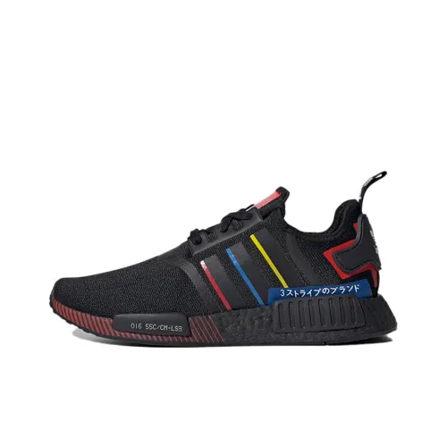 Adidas Originals NMD_R1 OLYMPICS Амортизация Низкий Топ Casual Унисекс Черный