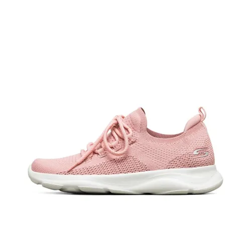 Skechers Bobs Низкий Топ Casual Женский Нюдовый Розовый Белый