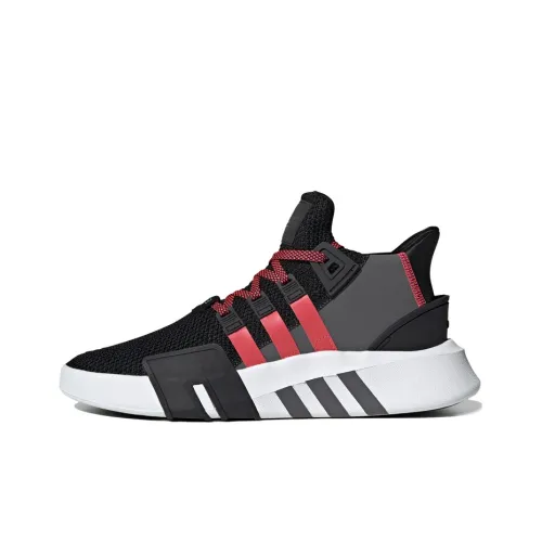 Adidas Originals Eqt Bask Adv Амортизаторы Дышащая Стойкая Низкая Верхняя Кэжуал Унисекс Черный Серый Красный
