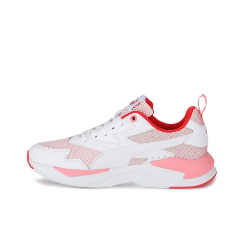 PUMA X RAY Амортизация Износостойкий Низкий Топ Casual Женский Белый